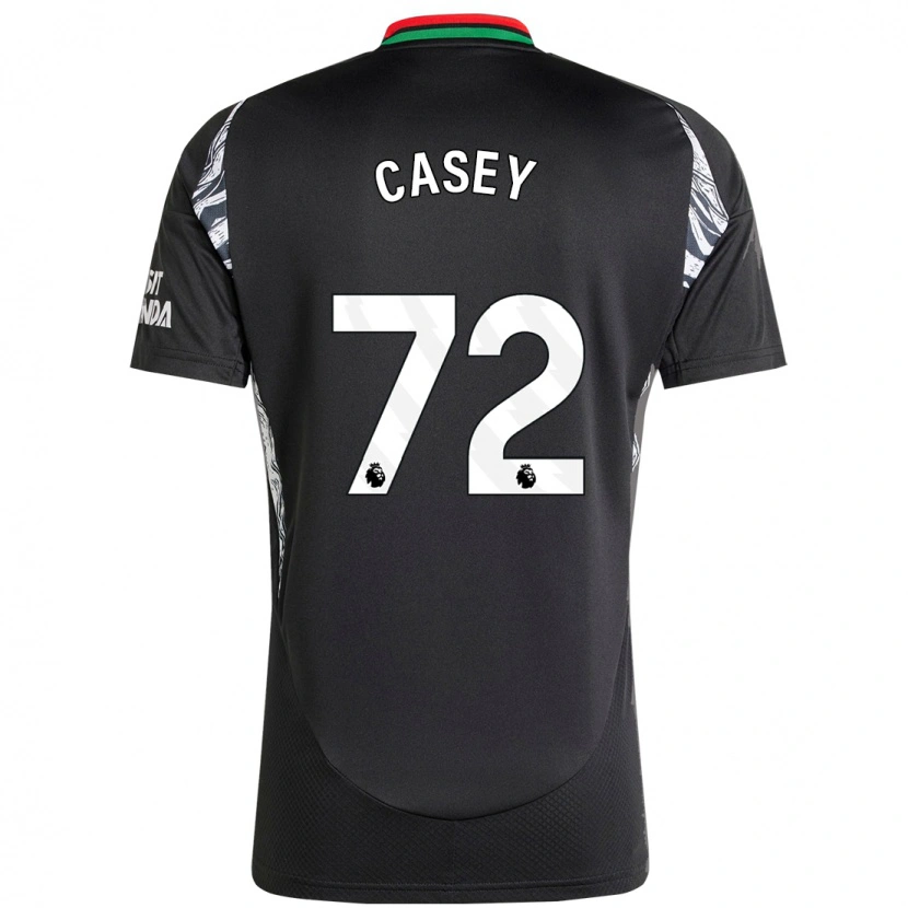 Danxen Kinder Dan Casey #72 Schwarz Auswärtstrikot Trikot 2024/25 T-Shirt Schweiz