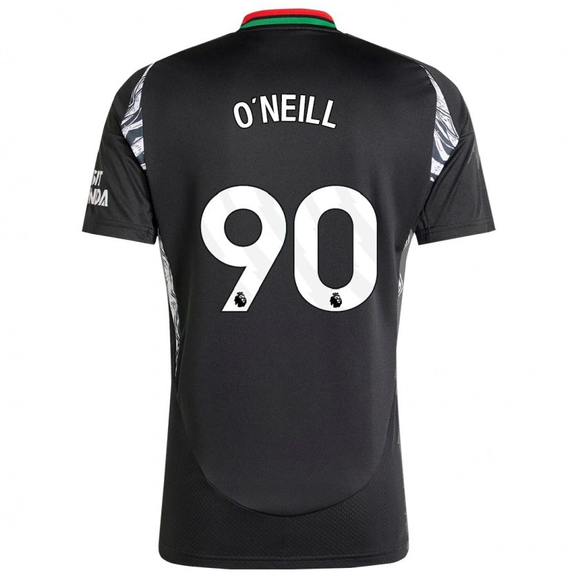 Danxen Kinder Ceadach O'neill #90 Schwarz Auswärtstrikot Trikot 2024/25 T-Shirt Schweiz