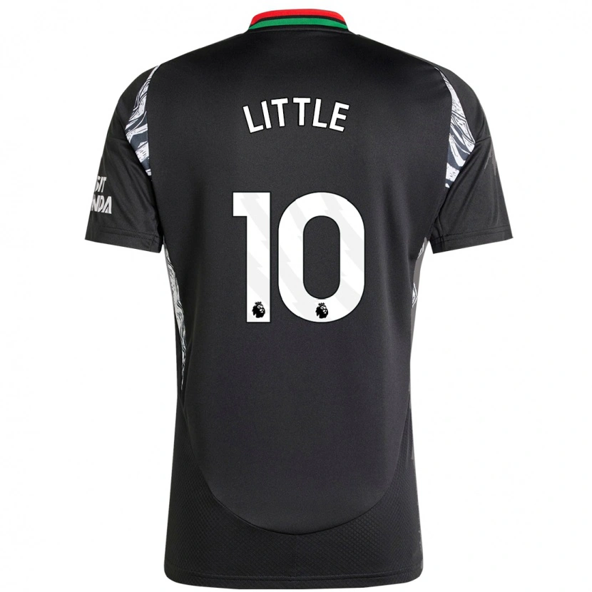 Danxen Kinder Kim Little #10 Schwarz Auswärtstrikot Trikot 2024/25 T-Shirt Schweiz