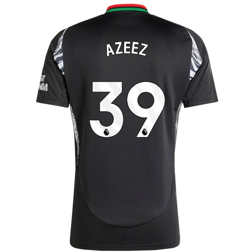 Danxen Kinder Miguel Azeez #39 Schwarz Auswärtstrikot Trikot 2024/25 T-Shirt Schweiz