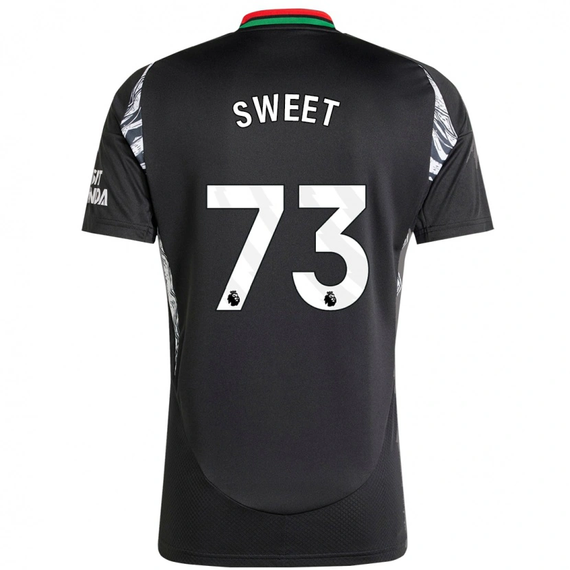 Danxen Kinder James Sweet #73 Schwarz Auswärtstrikot Trikot 2024/25 T-Shirt Schweiz