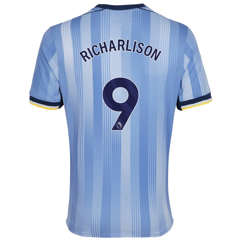 Danxen Kinder Richarlison #9 Hellblau Auswärtstrikot Trikot 2024/25 T-Shirt Schweiz