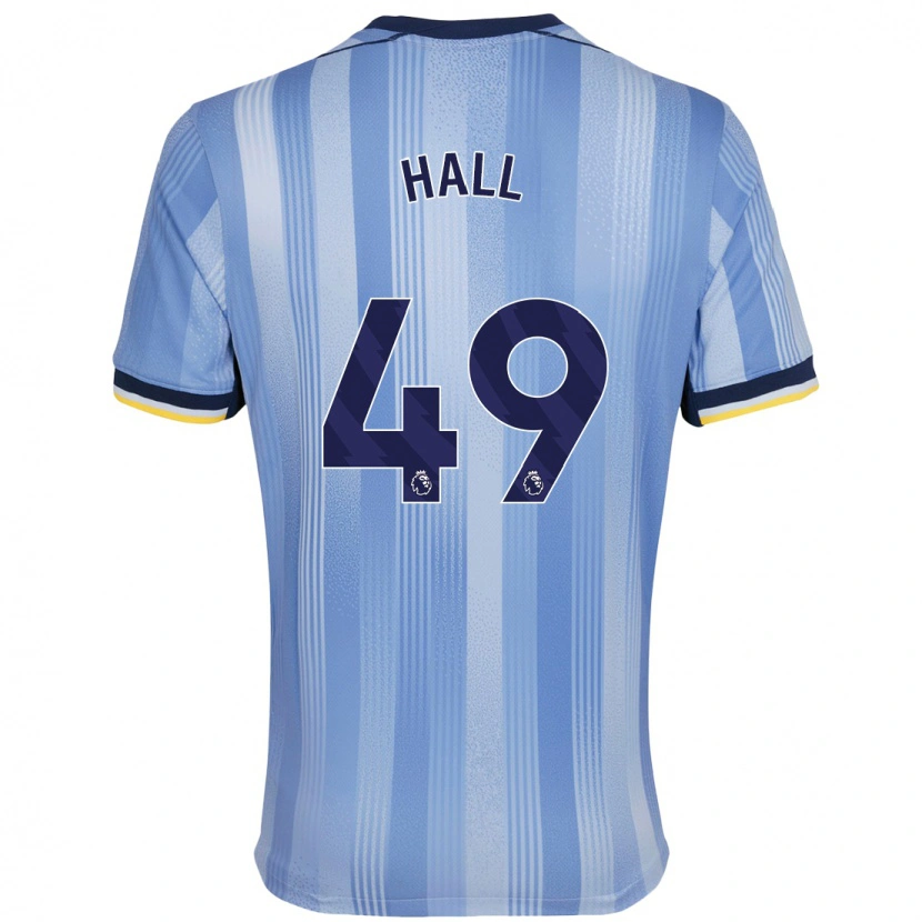 Danxen Kinder Tyrese Hall #49 Hellblau Auswärtstrikot Trikot 2024/25 T-Shirt Schweiz