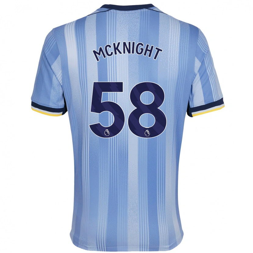 Danxen Kinder Maxwell Mcknight #58 Hellblau Auswärtstrikot Trikot 2024/25 T-Shirt Schweiz