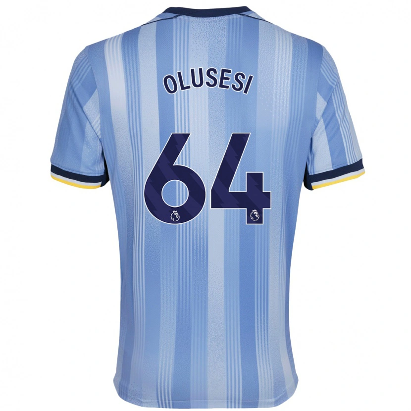 Danxen Kinder Callum Olusesi #64 Hellblau Auswärtstrikot Trikot 2024/25 T-Shirt Schweiz