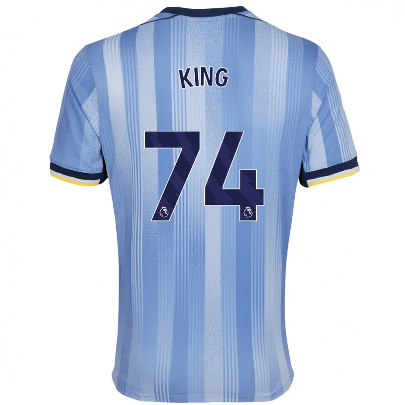 Danxen Kinder Maeson King #74 Hellblau Auswärtstrikot Trikot 2024/25 T-Shirt Schweiz