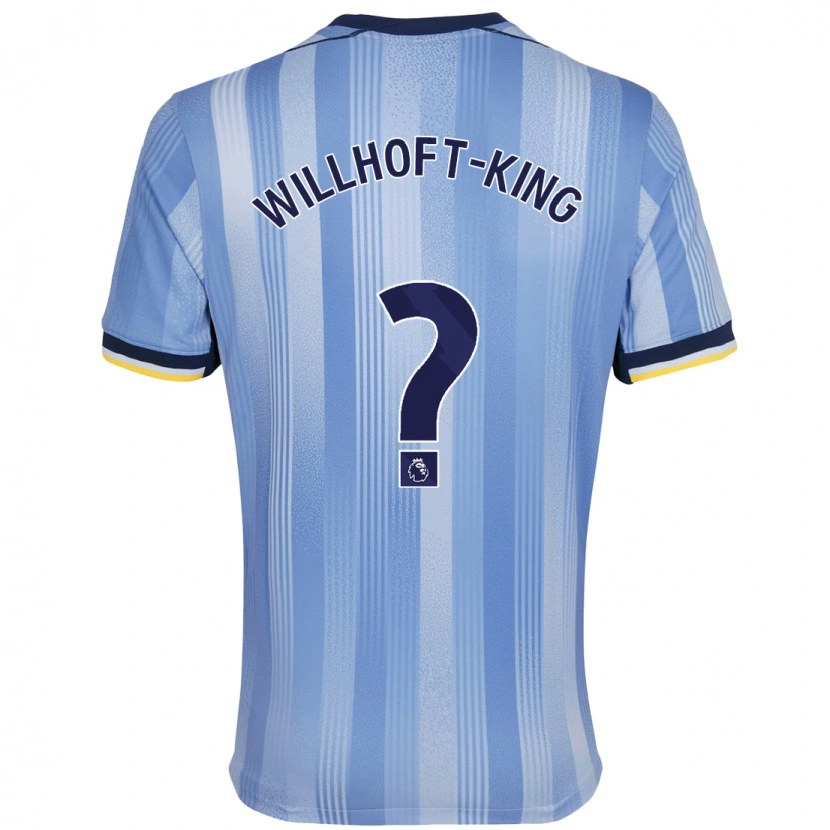 Danxen Kinder Han Willhoft-King #0 Hellblau Auswärtstrikot Trikot 2024/25 T-Shirt Schweiz