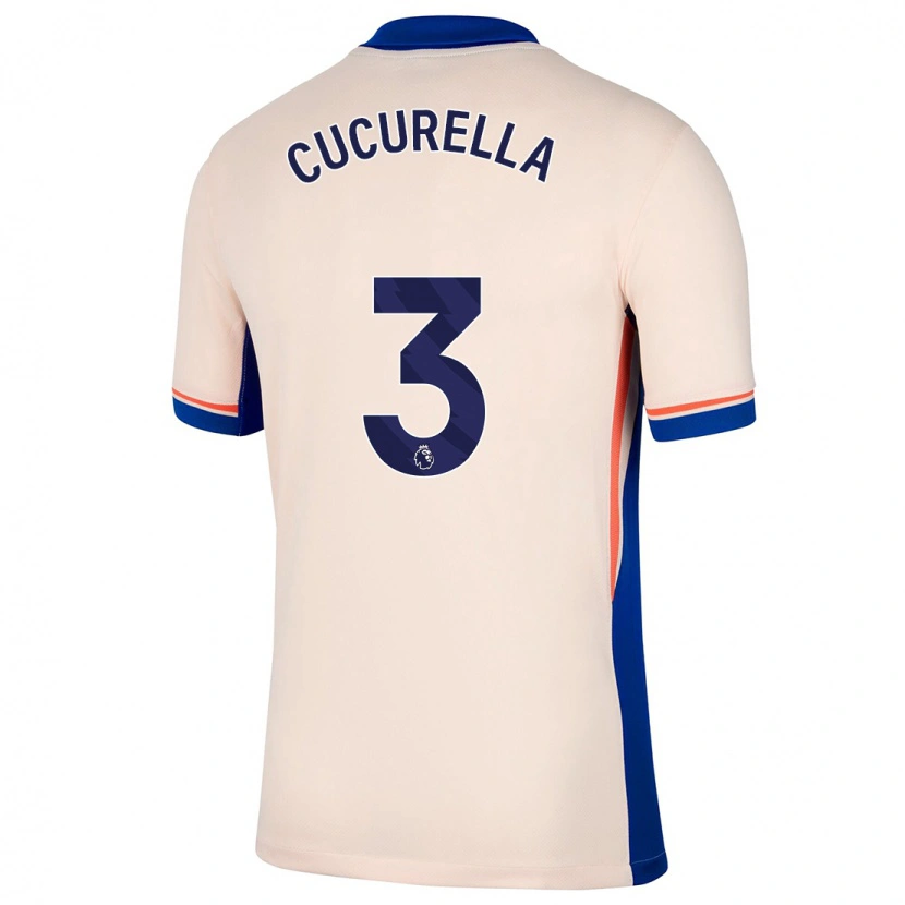 Danxen Kinder Marc Cucurella #3 Hellbeige Auswärtstrikot Trikot 2024/25 T-Shirt Schweiz