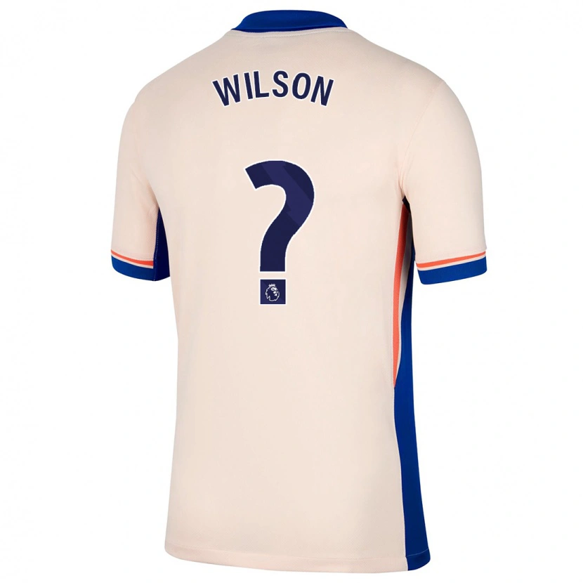 Danxen Kinder Kaiden Wilson #0 Hellbeige Auswärtstrikot Trikot 2024/25 T-Shirt Schweiz