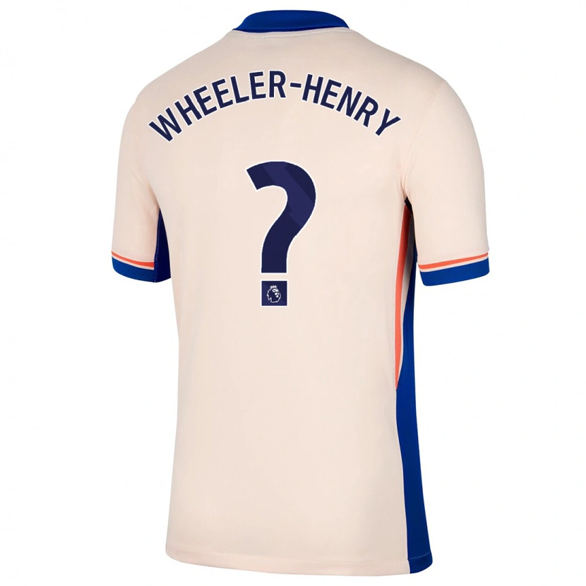 Danxen Kinder Joseph Wheeler-Henry #0 Hellbeige Auswärtstrikot Trikot 2024/25 T-Shirt Schweiz