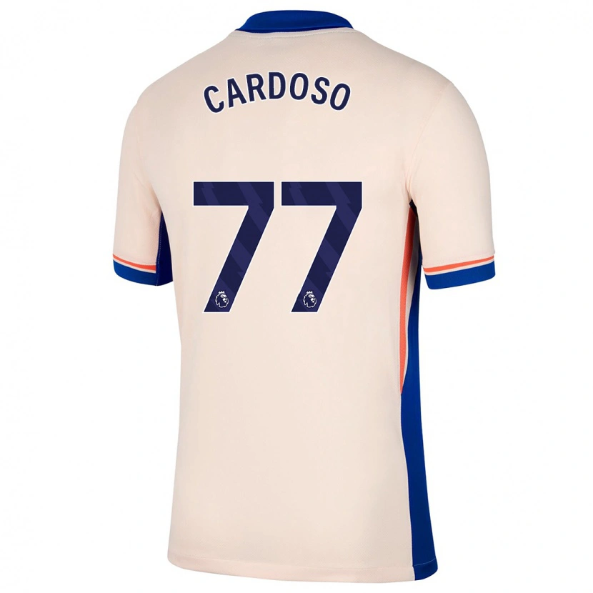 Danxen Kinder Leo Cardoso #77 Hellbeige Auswärtstrikot Trikot 2024/25 T-Shirt Schweiz