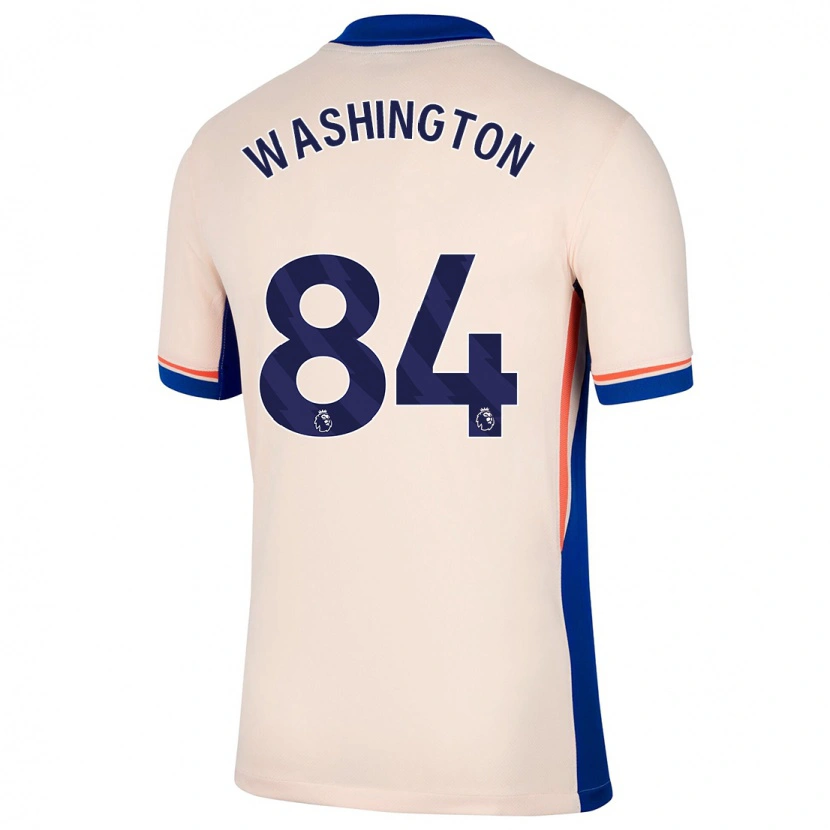 Danxen Kinder Marcell Washington #84 Hellbeige Auswärtstrikot Trikot 2024/25 T-Shirt Schweiz