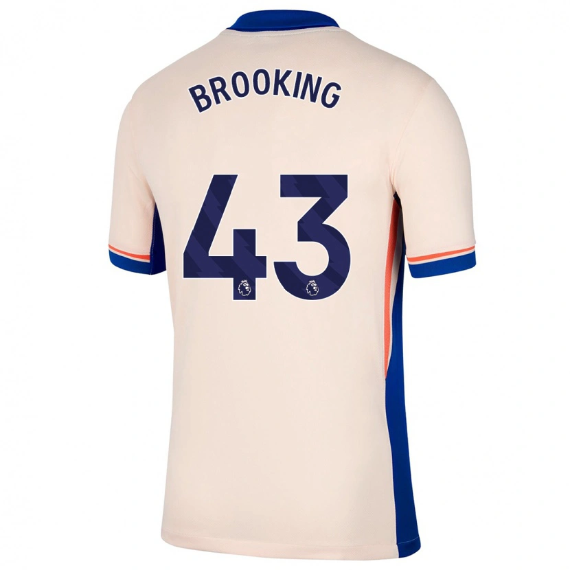 Danxen Kinder Josh Brooking #43 Hellbeige Auswärtstrikot Trikot 2024/25 T-Shirt Schweiz