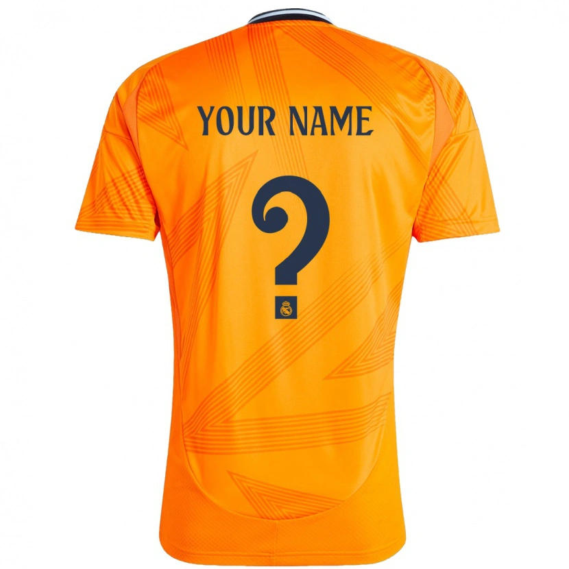 Danxen Kinder Ihren Namen #0 Orange Auswärtstrikot Trikot 2024/25 T-Shirt Schweiz