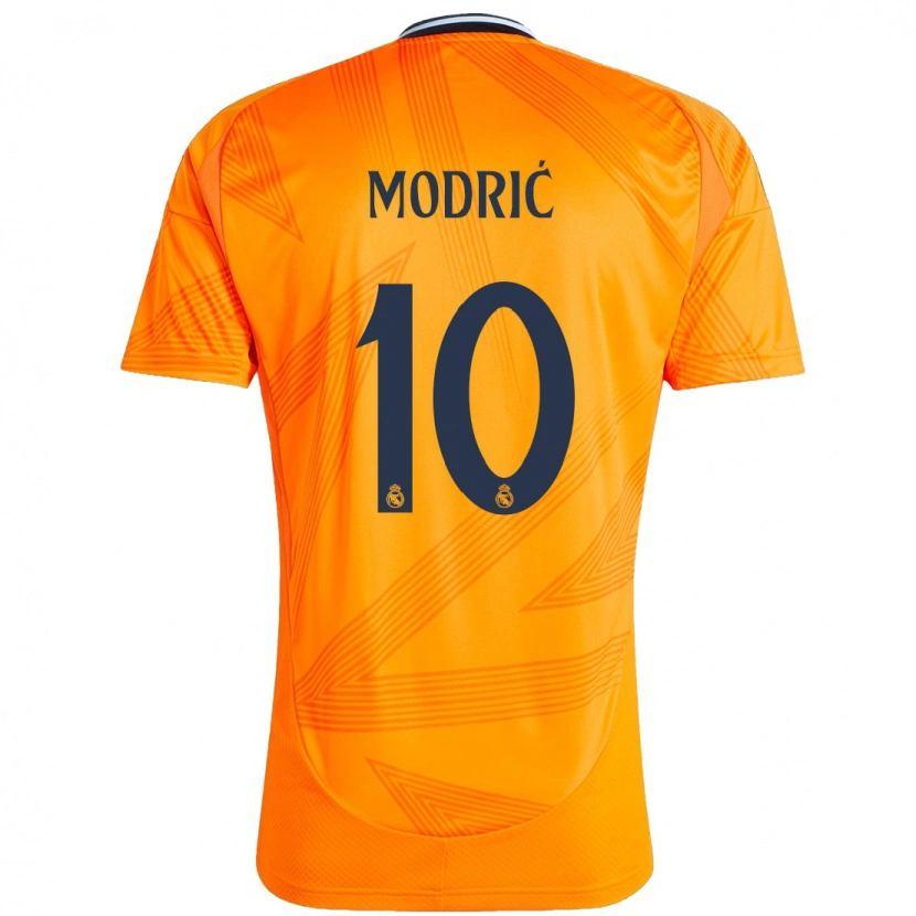 Danxen Kinder Luka Modric #10 Orange Auswärtstrikot Trikot 2024/25 T-Shirt Schweiz