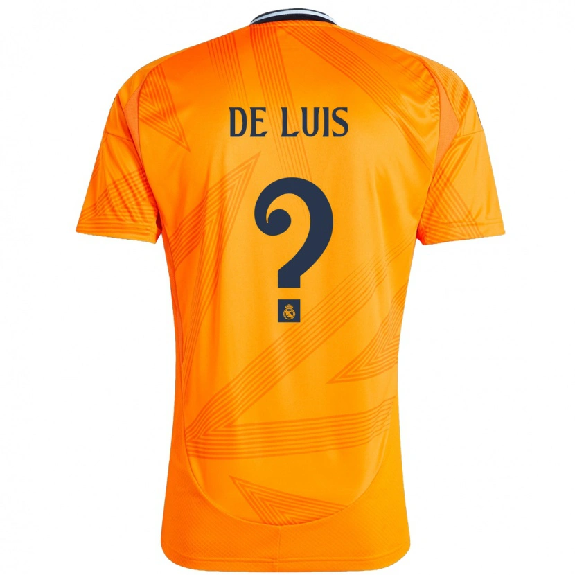 Danxen Kinder Mario De Luis #0 Orange Auswärtstrikot Trikot 2024/25 T-Shirt Schweiz