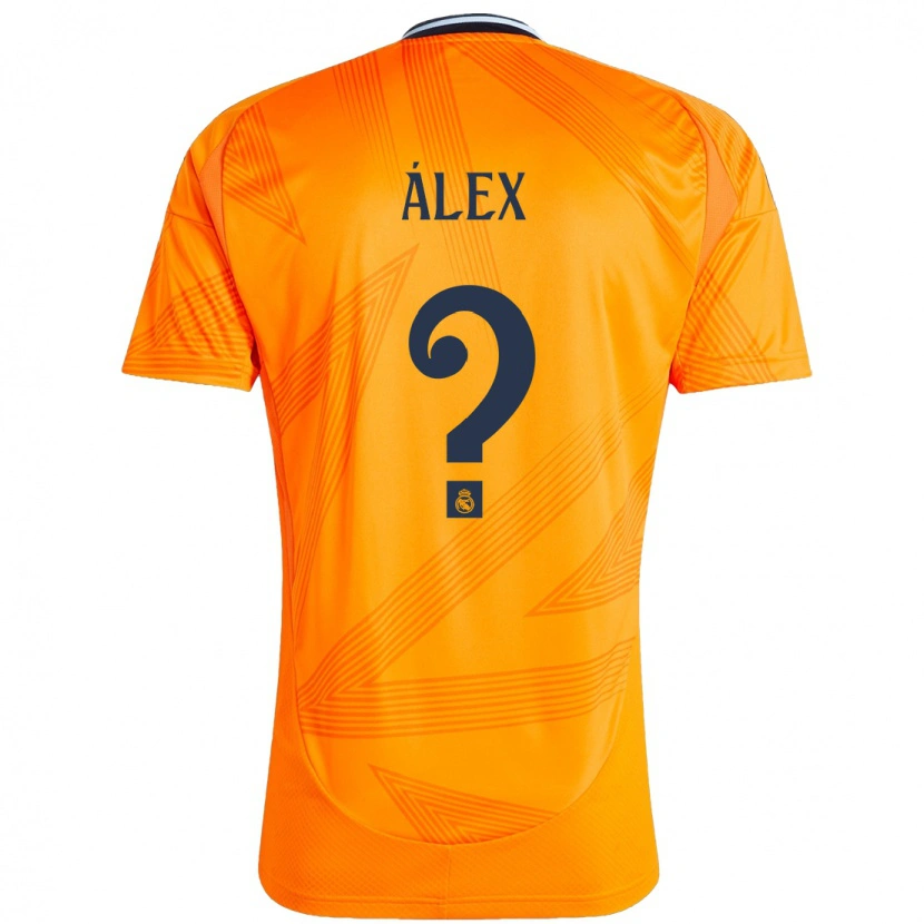 Danxen Kinder Álex Pérez #0 Orange Auswärtstrikot Trikot 2024/25 T-Shirt Schweiz