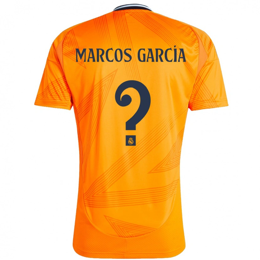 Danxen Kinder Marcos García #0 Orange Auswärtstrikot Trikot 2024/25 T-Shirt Schweiz