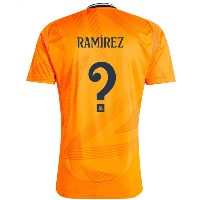 Danxen Kinder Izan Ramírez #0 Orange Auswärtstrikot Trikot 2024/25 T-Shirt Schweiz