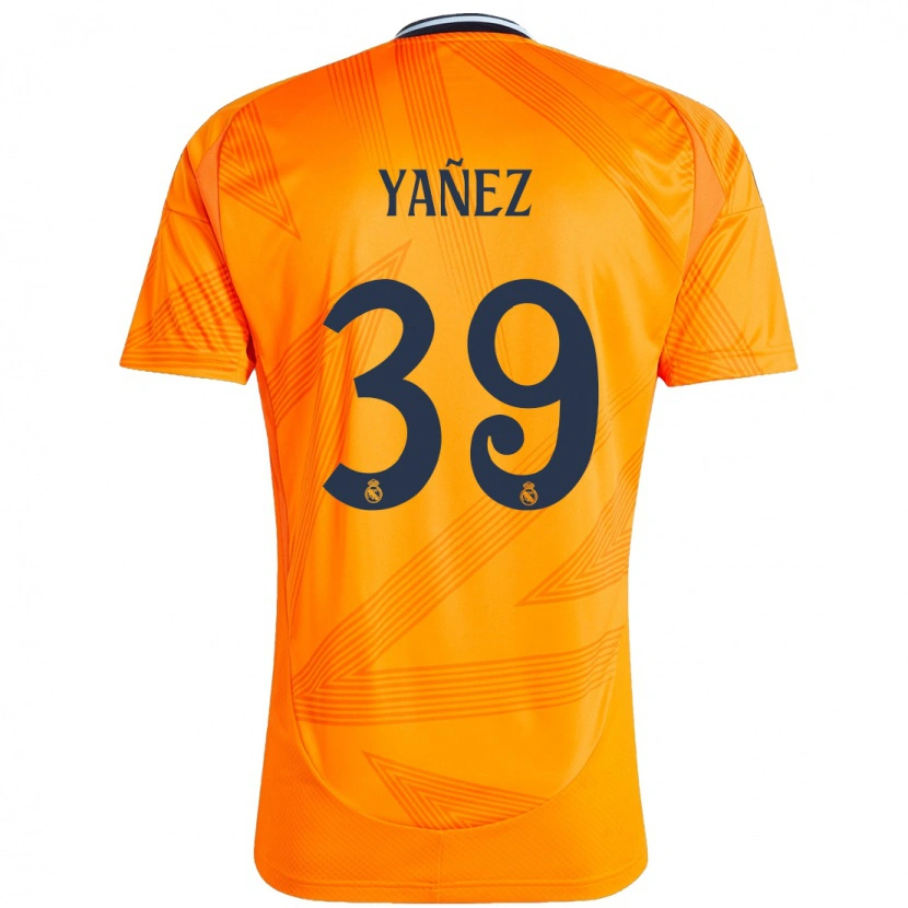 Danxen Kinder Daniel Yañez #39 Orange Auswärtstrikot Trikot 2024/25 T-Shirt Schweiz