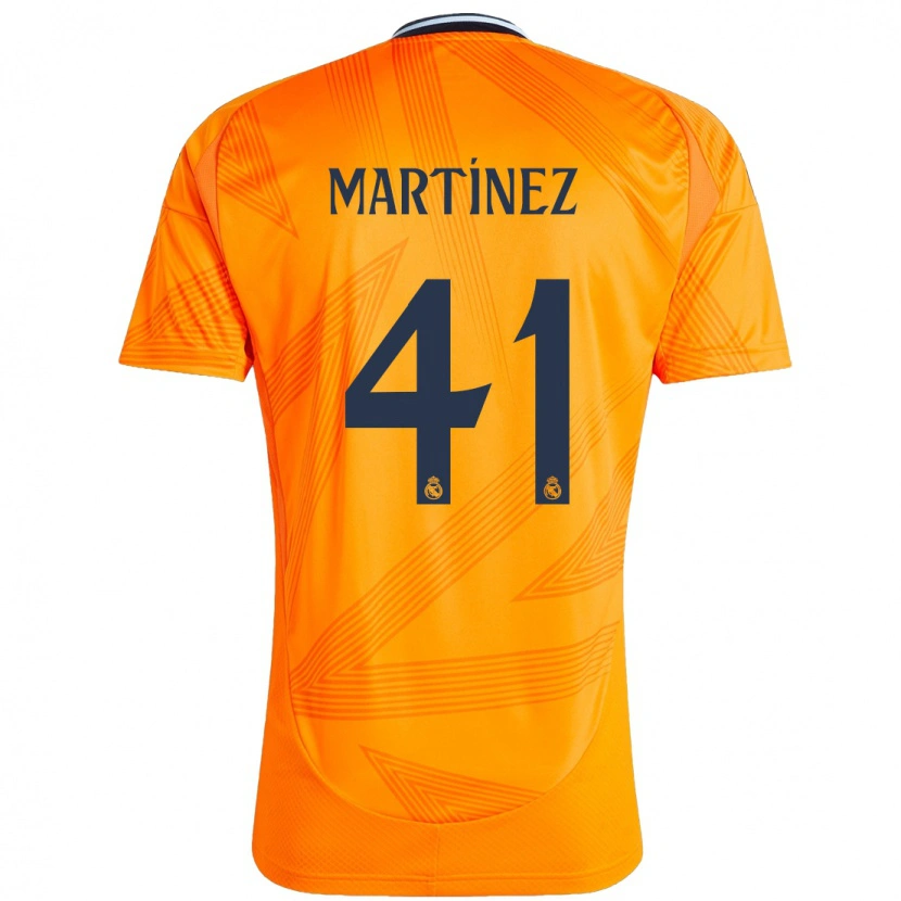 Danxen Kinder Joan Martínez #41 Orange Auswärtstrikot Trikot 2024/25 T-Shirt Schweiz