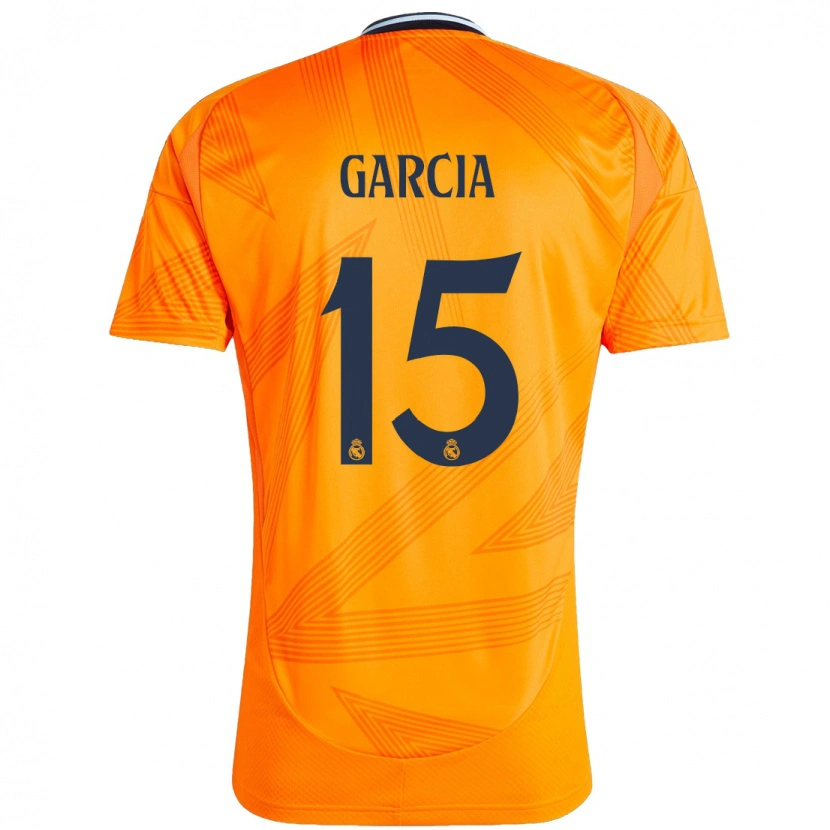 Danxen Kinder Sheila García #15 Orange Auswärtstrikot Trikot 2024/25 T-Shirt Schweiz