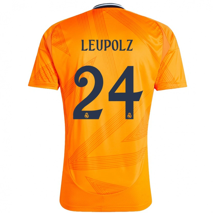 Danxen Kinder Melanie Leupolz #24 Orange Auswärtstrikot Trikot 2024/25 T-Shirt Schweiz