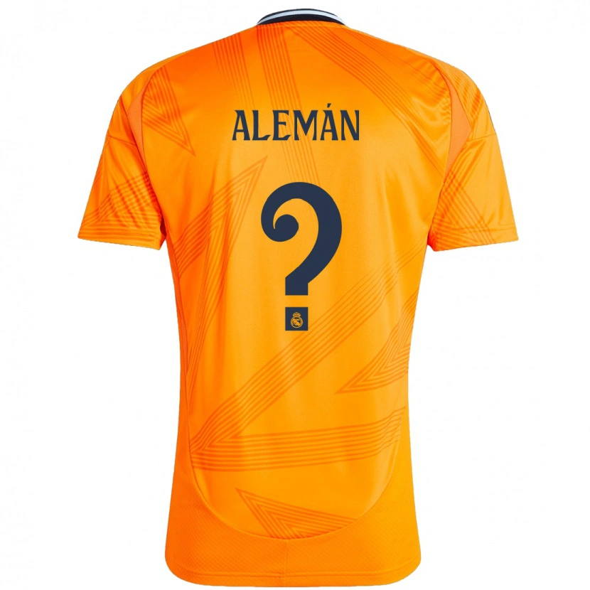 Danxen Kinder Alexander Alemán #0 Orange Auswärtstrikot Trikot 2024/25 T-Shirt Schweiz