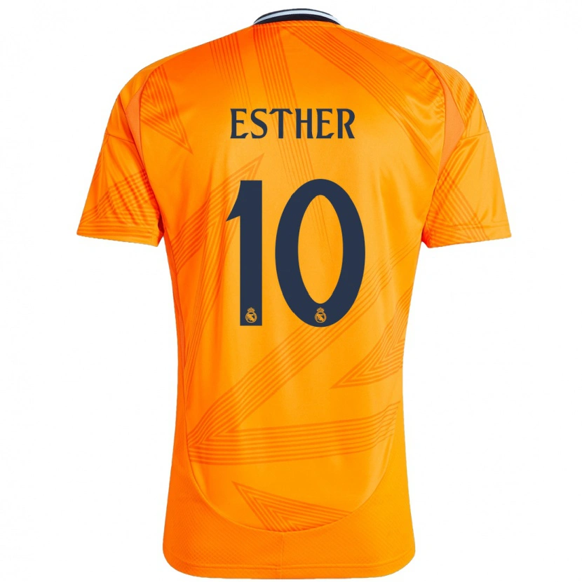 Danxen Kinder Esther Gonzalez #10 Orange Auswärtstrikot Trikot 2024/25 T-Shirt Schweiz