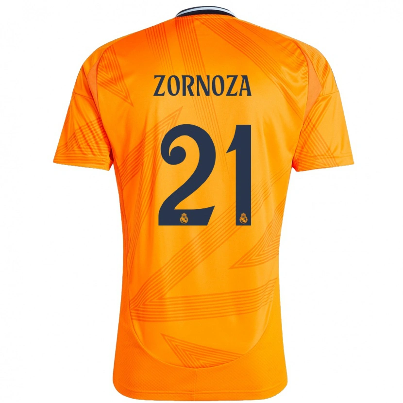 Danxen Kinder Claudia Zornoza #21 Orange Auswärtstrikot Trikot 2024/25 T-Shirt Schweiz