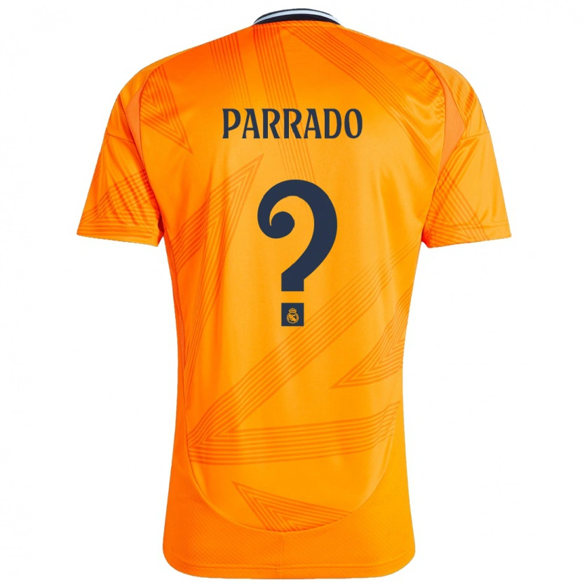 Danxen Kinder Diego Parrado #0 Orange Auswärtstrikot Trikot 2024/25 T-Shirt Schweiz