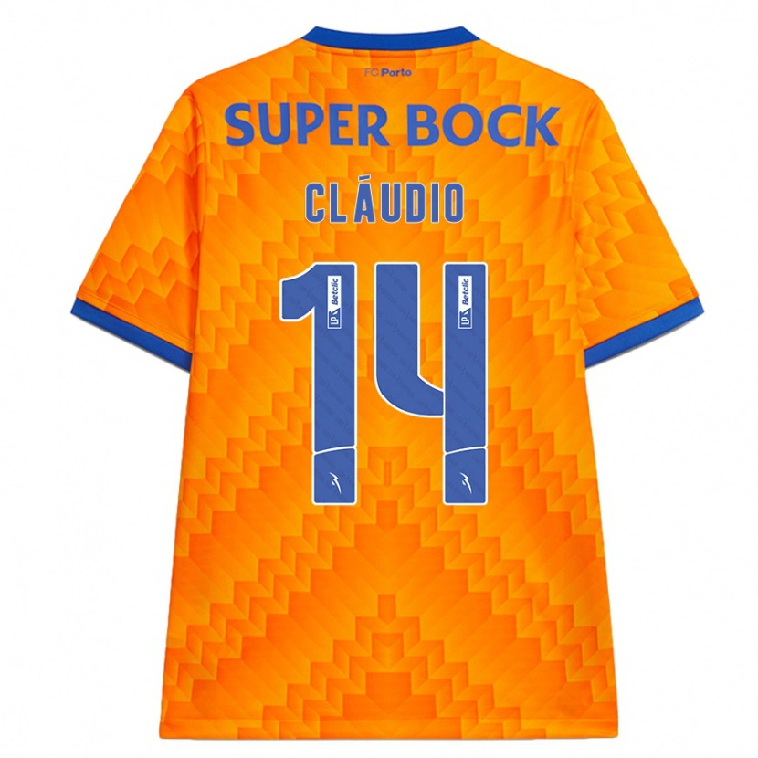 Danxen Kinder Cláudio Ramos #14 Orange Auswärtstrikot Trikot 2024/25 T-Shirt Schweiz