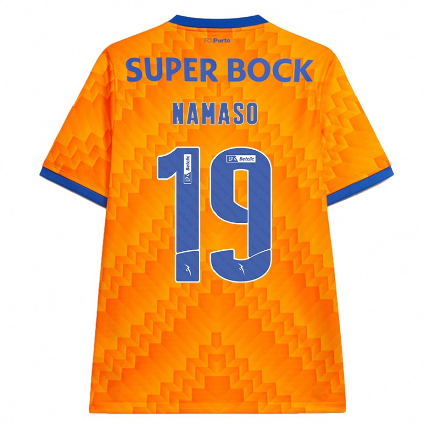 Danxen Kinder Danny Namaso #19 Orange Auswärtstrikot Trikot 2024/25 T-Shirt Schweiz