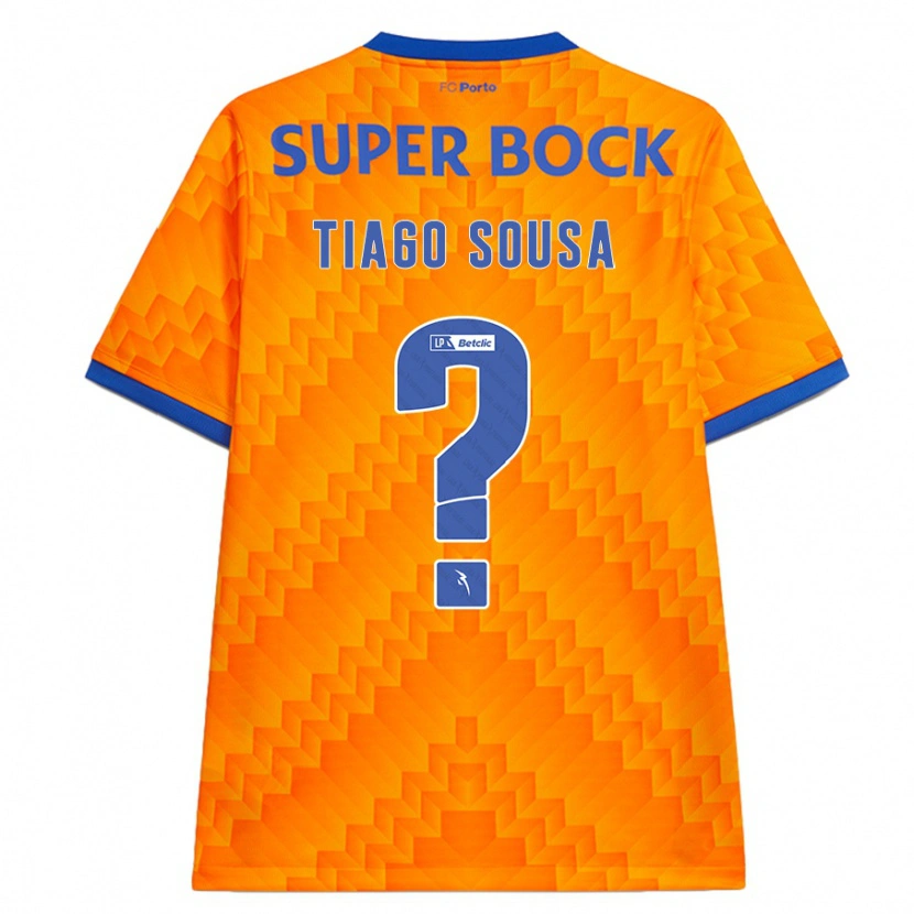 Danxen Kinder Tiago Sousa #0 Orange Auswärtstrikot Trikot 2024/25 T-Shirt Schweiz