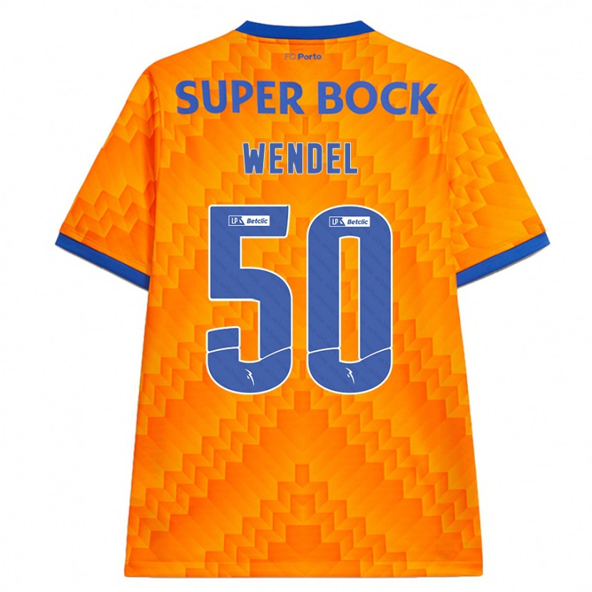 Danxen Kinder Wendel #50 Orange Auswärtstrikot Trikot 2024/25 T-Shirt Schweiz