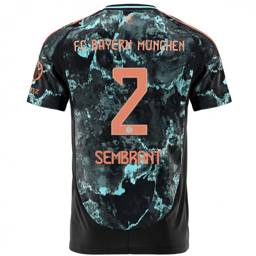 Danxen Kinder Linda Sembrant #2 Schwarz Auswärtstrikot Trikot 2024/25 T-Shirt Schweiz