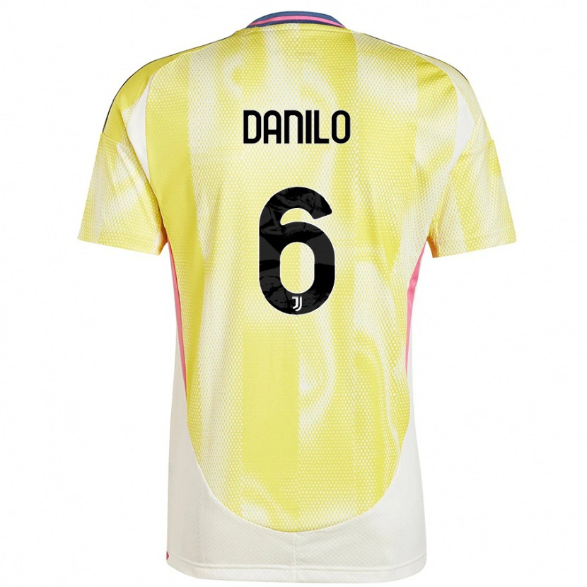 Danxen Kinder Danilo #6 Solargelb Auswärtstrikot Trikot 2024/25 T-Shirt Schweiz