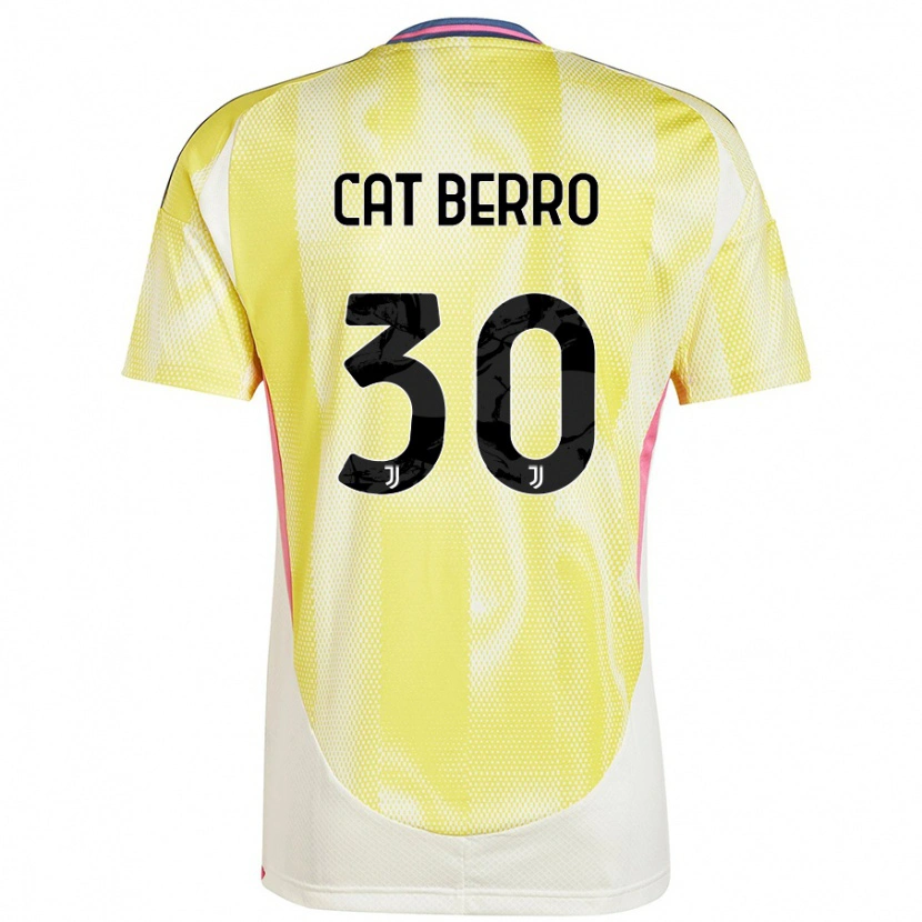 Danxen Kinder Simone Cat Berro #30 Solargelb Auswärtstrikot Trikot 2024/25 T-Shirt Schweiz