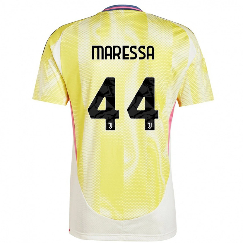 Danxen Kinder Tommaso Maressa #44 Solargelb Auswärtstrikot Trikot 2024/25 T-Shirt Schweiz