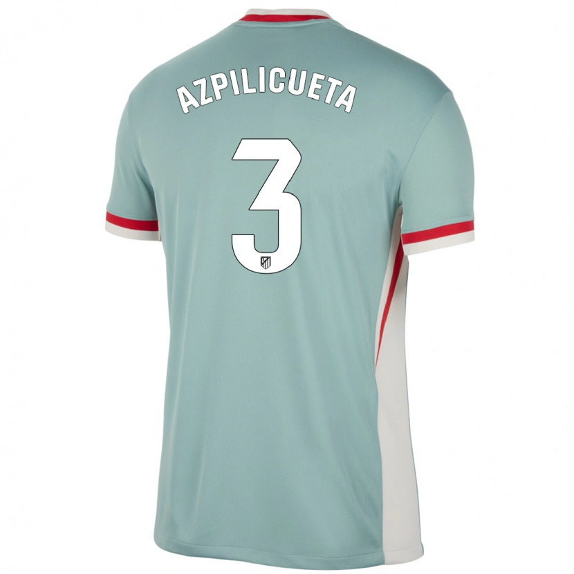 Danxen Kinder César Azpilicueta #3 Hellbeige Blau Auswärtstrikot Trikot 2024/25 T-Shirt Schweiz