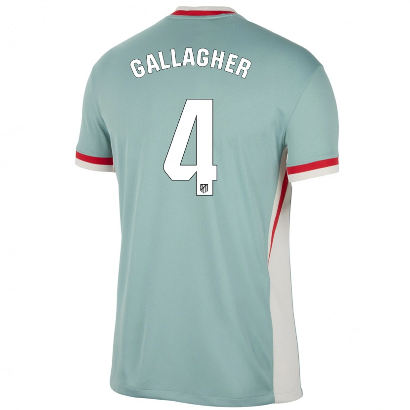 Danxen Kinder Conor Gallagher #4 Hellbeige Blau Auswärtstrikot Trikot 2024/25 T-Shirt Schweiz