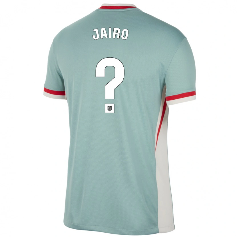 Danxen Kinder Jairo Fernández #0 Hellbeige Blau Auswärtstrikot Trikot 2024/25 T-Shirt Schweiz