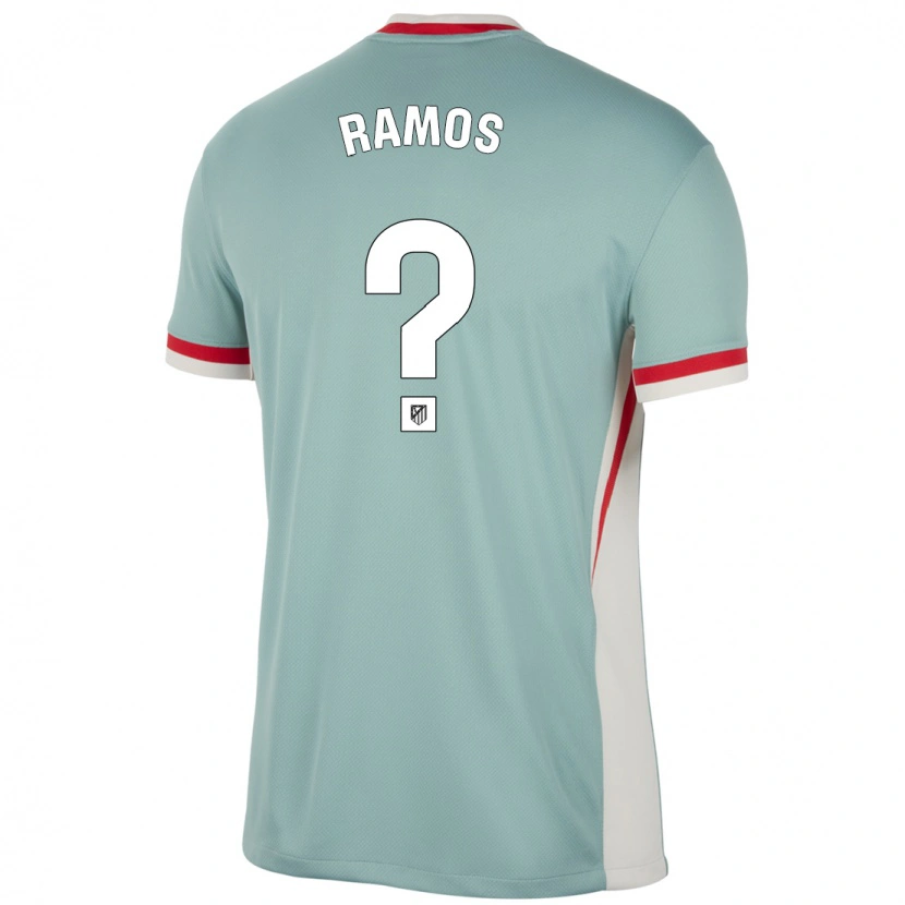 Danxen Kinder Yeremaiah Ramos #0 Hellbeige Blau Auswärtstrikot Trikot 2024/25 T-Shirt Schweiz