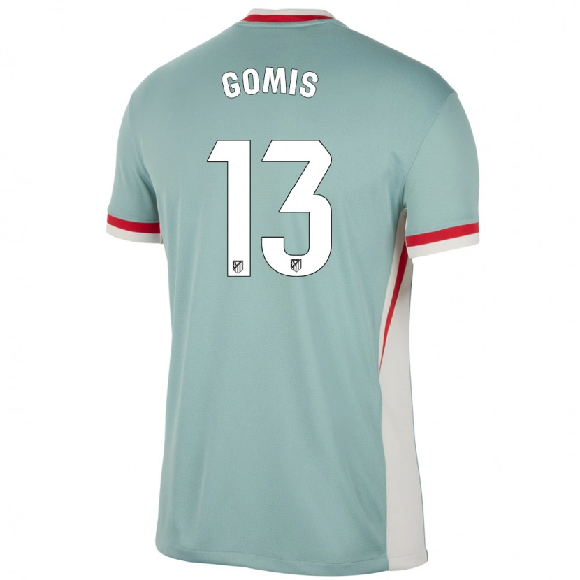 Danxen Kinder Antonio Gomis #13 Hellbeige Blau Auswärtstrikot Trikot 2024/25 T-Shirt Schweiz