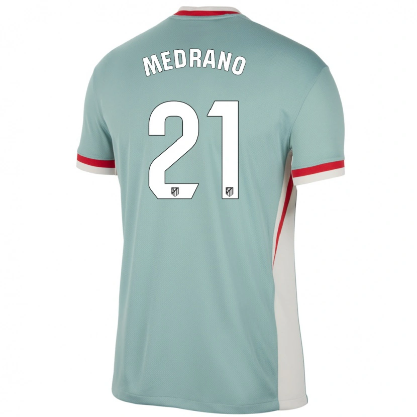 Danxen Kinder Fernando Medrano #21 Hellbeige Blau Auswärtstrikot Trikot 2024/25 T-Shirt Schweiz