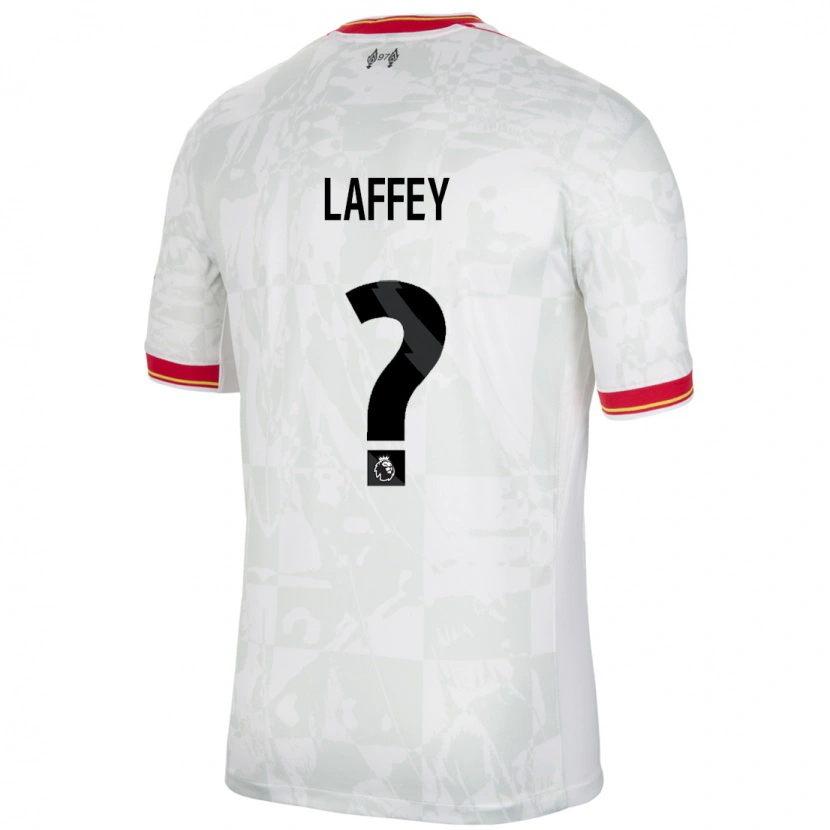 Danxen Kinder Michael Laffey #0 Weiß Rot Schwarz Ausweichtrikot Trikot 2024/25 T-Shirt Schweiz