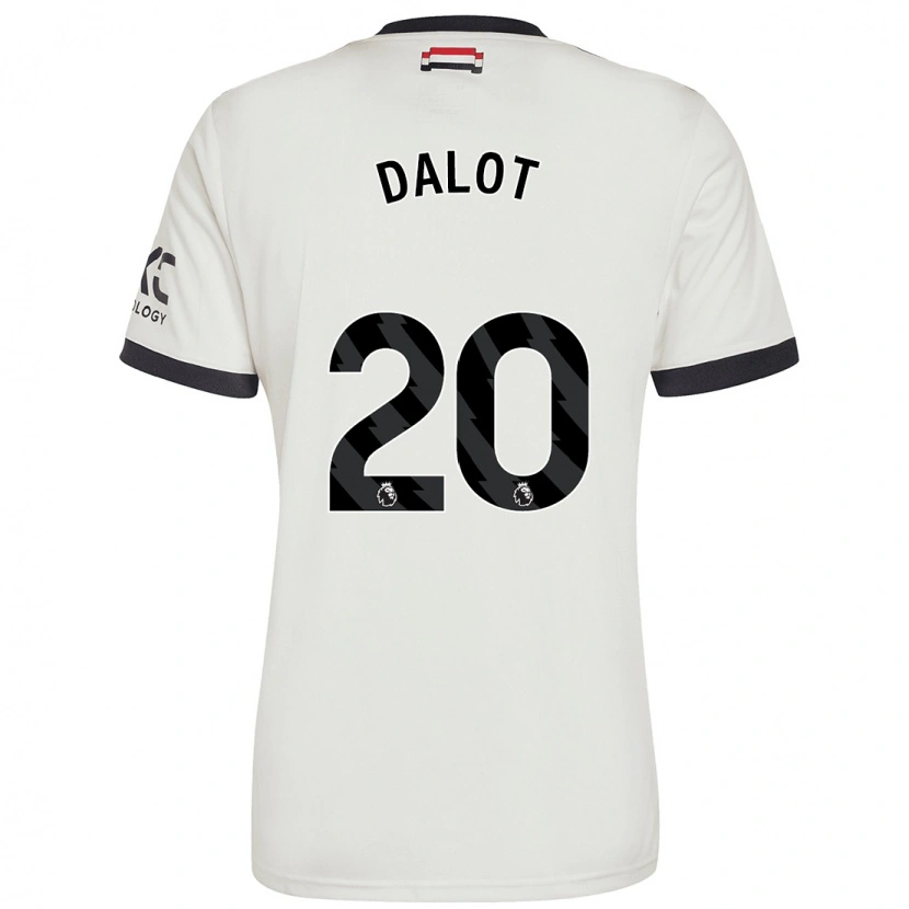 Danxen Kinder Diogo Dalot #20 Cremeweiß Ausweichtrikot Trikot 2024/25 T-Shirt Schweiz