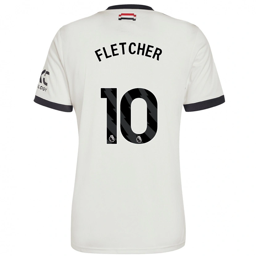 Danxen Kinder Jack Fletcher #10 Cremeweiß Ausweichtrikot Trikot 2024/25 T-Shirt Schweiz