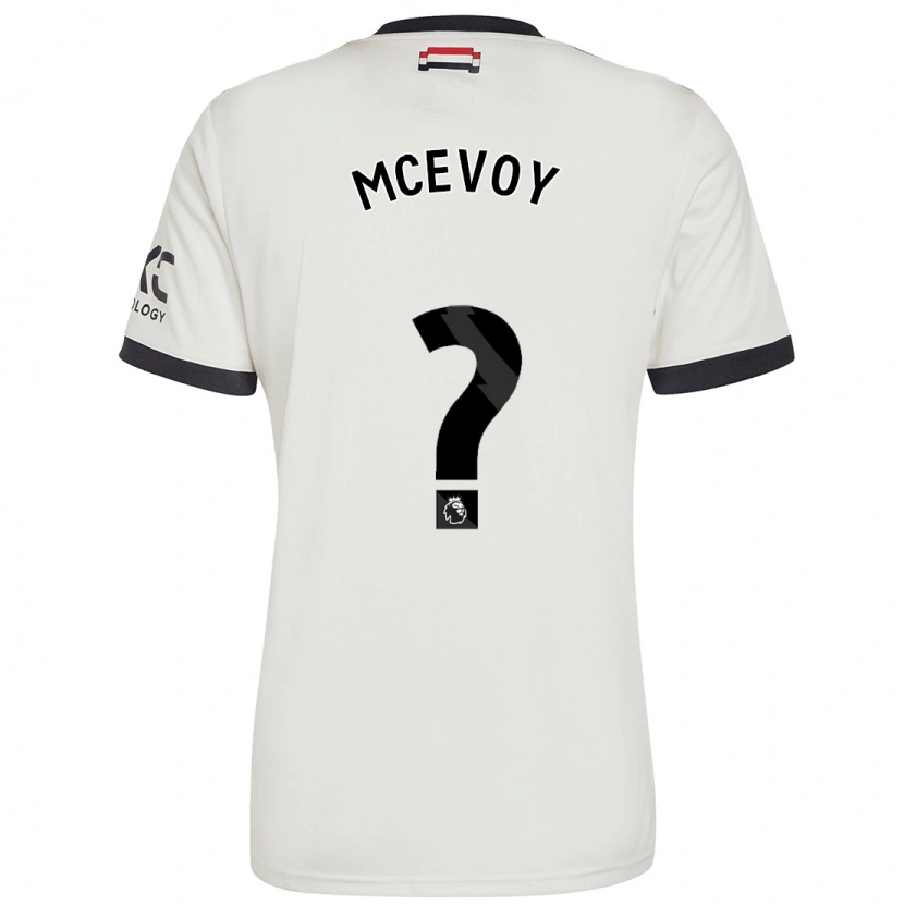 Danxen Kinder Jay Mcevoy #0 Cremeweiß Ausweichtrikot Trikot 2024/25 T-Shirt Schweiz