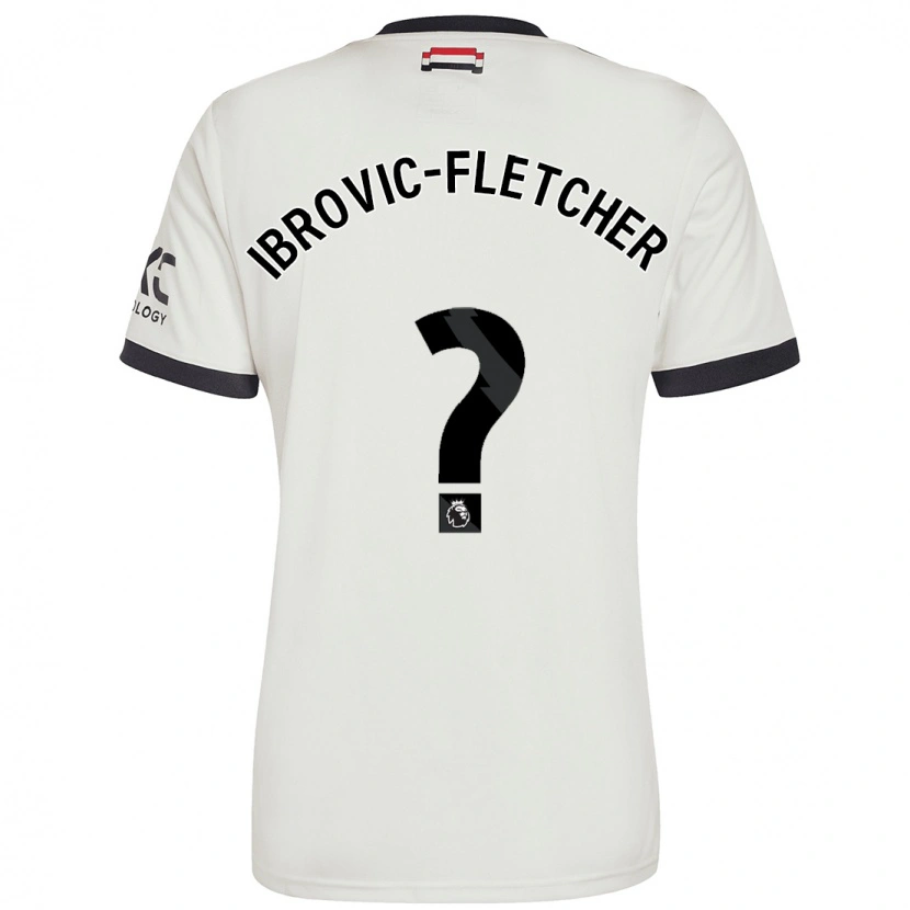 Danxen Kinder Edward Ibrovic-Fletcher #0 Cremeweiß Ausweichtrikot Trikot 2024/25 T-Shirt Schweiz